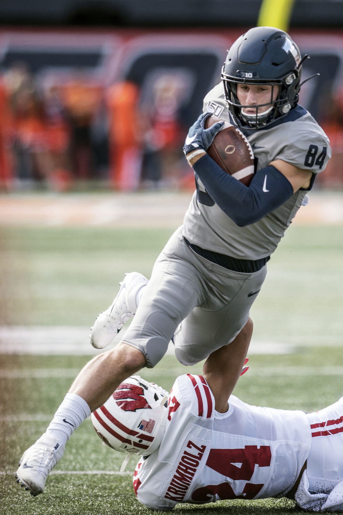 Fighting Illini 24, Badgers 23